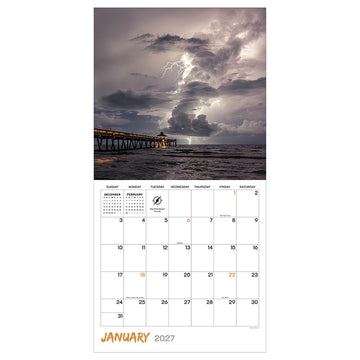2027 Wild Weather Wall Calendar - 0