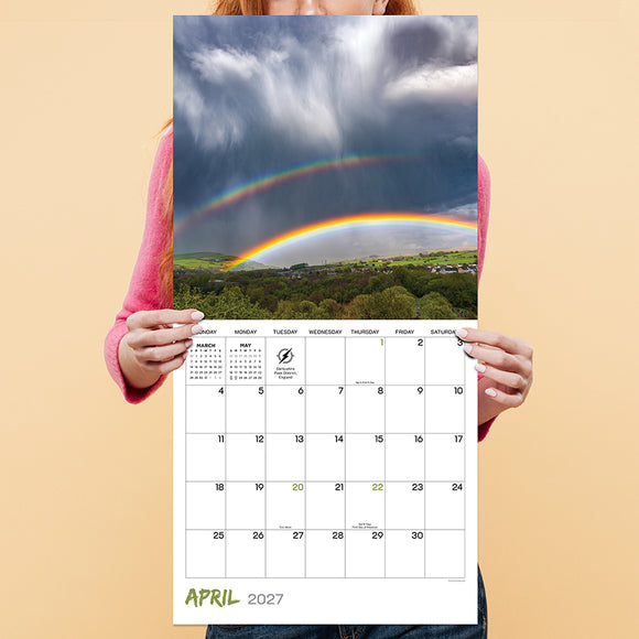 2027 Wild Weather Wall Calendar