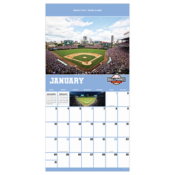 2027 Ballparks Wall Calendar - 0