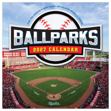2027 Ballparks Wall Calendar