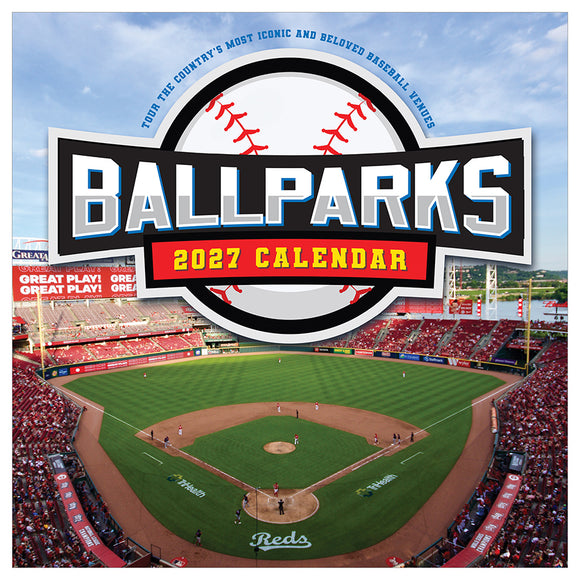 2027 Ballparks Wall Calendar