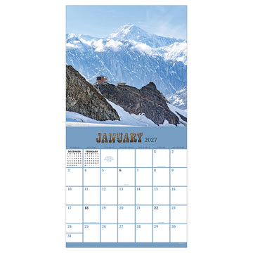 2027 Alaska Wall Calendar - 0