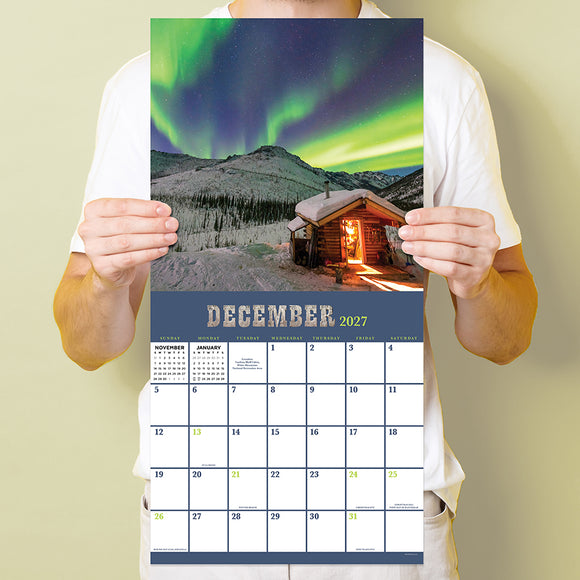 2027 Alaska Wall Calendar