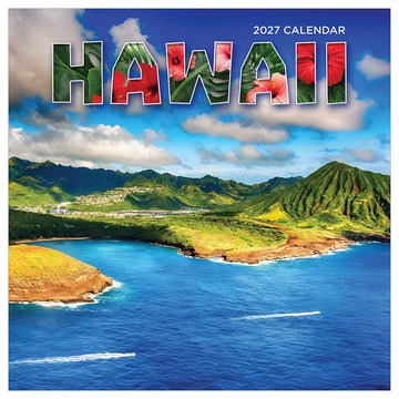 2027 Hawaii Wall Calendar