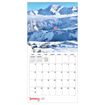 2027 France Wall Calendar - 0