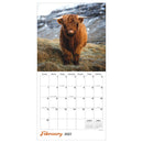 2027 Highland Cows Wall Calendar-4