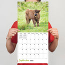 2027 Highland Cows Wall Calendar-2