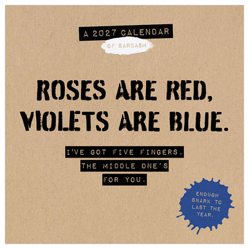 2027 Anti-Affirmations Wall Calendar