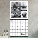 2027 The Beatles: In Black & White Wall Calendar-4