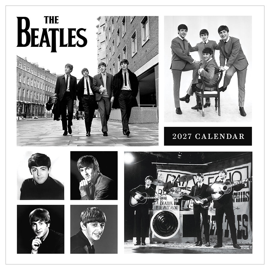 2027 The Beatles: In Black & White Wall Calendar | TF Publishing