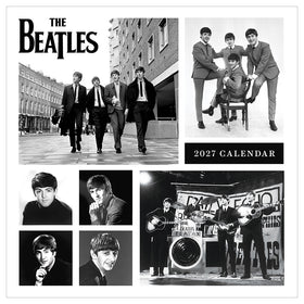 2027 The Beatles: In Black & White Wall Calendar