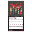 2027 Coca-Cola Red Mixtape Wall Calendar-3