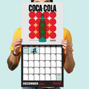 2027 Coca-Cola Red Mixtape Wall Calendar-5