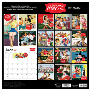 2027 Coca-Cola Wall Calendar - 0