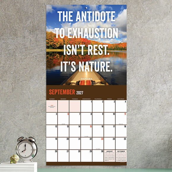 2027 Great Outdoors Wall Calendar