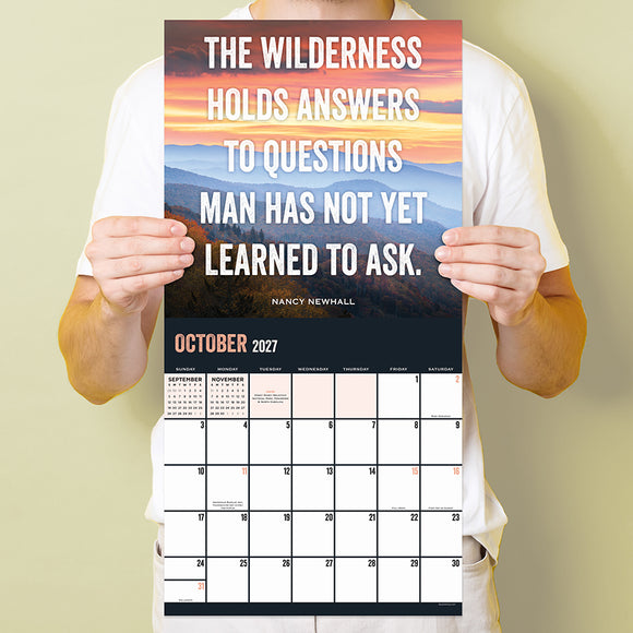 2027 Great Outdoors Wall Calendar
