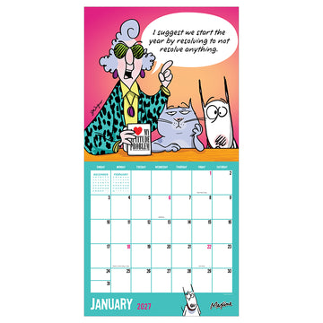 2027 Maxine Wall Calendar - 0