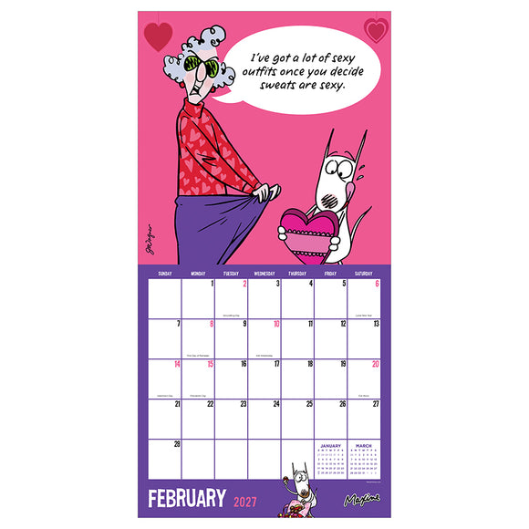 2027 Maxine Wall Calendar