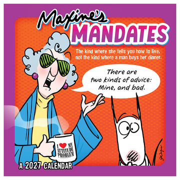 2027 Maxine Wall Calendar