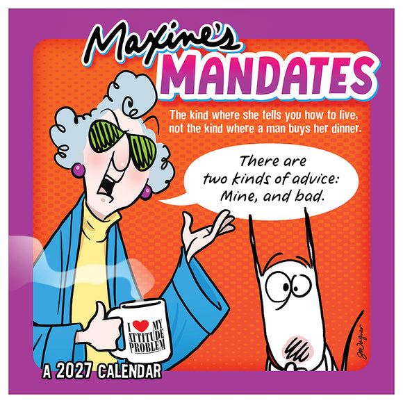 2027 Maxine Wall Calendar