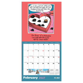 2027 Shoebox: Laugh Out Loud Wall Calendar - 0