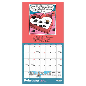 2027 Shoebox: Laugh Out Loud Wall Calendar - 0