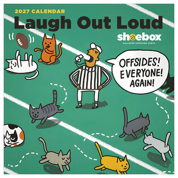 2027 Shoebox: Laugh Out Loud Wall Calendar