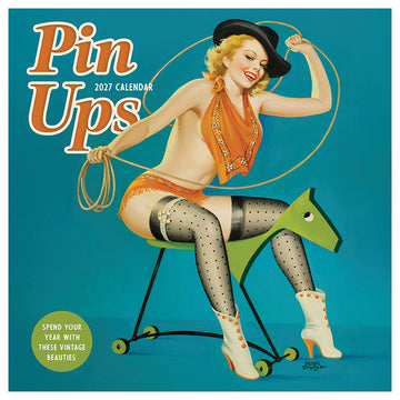 2027 Pin Ups Wall Calendar