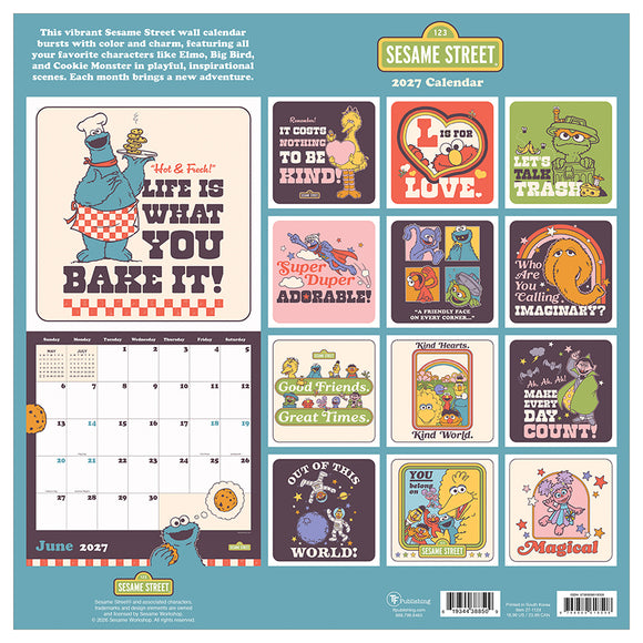 2027 Sesame Street Wall