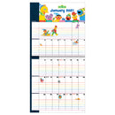 2027 Sesame Street Planning Wall Calendar-3