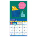 2027 Cat vs Adulting Wall Calendar-3