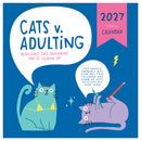 2027 Cat vs Adulting Wall Calendar-1