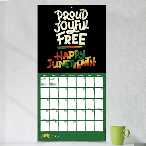 2027 Mahogany Wall Calendar