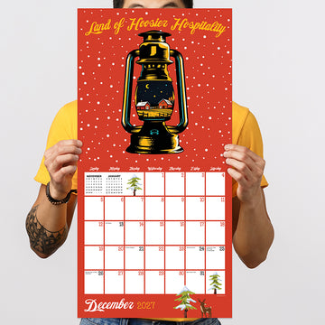 2027 Home: Indiana Wall Calendar - 0