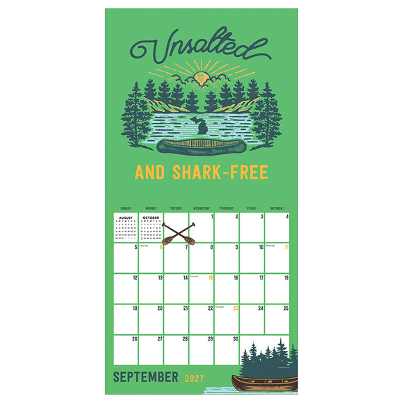 2027 Home: Michigan Wall Calendar