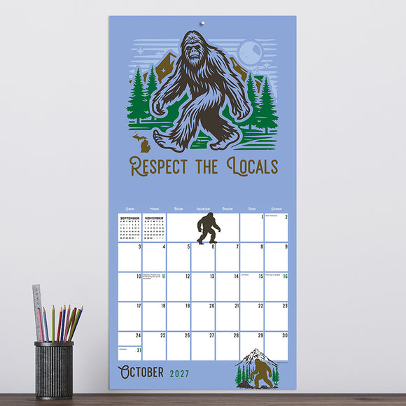 2027 Home: Michigan Wall Calendar