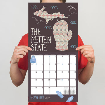 2027 Home: Michigan Wall Calendar - 0