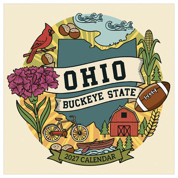 2027 Home: Ohio Wall Calendar