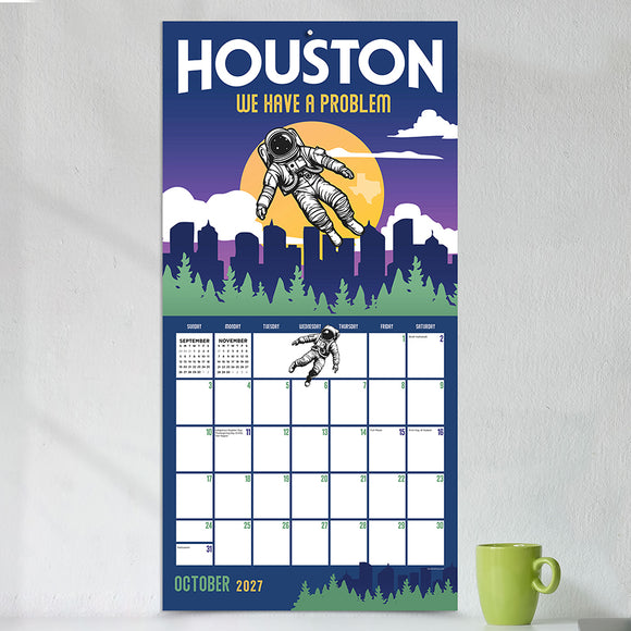 2027 Home: Texas Wall Calendar