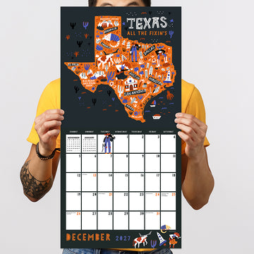 2027 Home: Texas Wall Calendar - 0