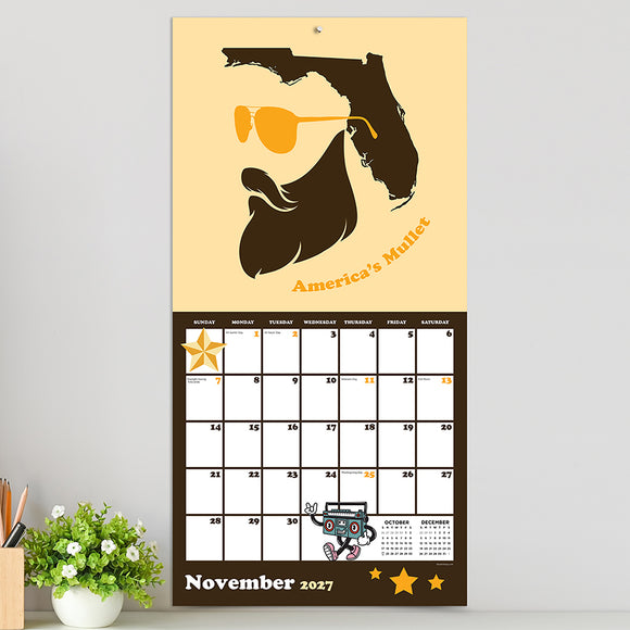 2027 Home: Florida Wall Calendar
