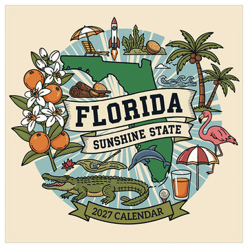 2027 Home: Florida Wall Calendar