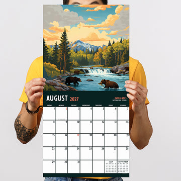 2027 National Parks-Art Wall Calendar - 0