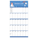 2027 Festive Holiday Themes Wall Calendar-3