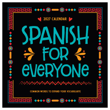 2027 Spanish Words for Everyone Wall Calendar
