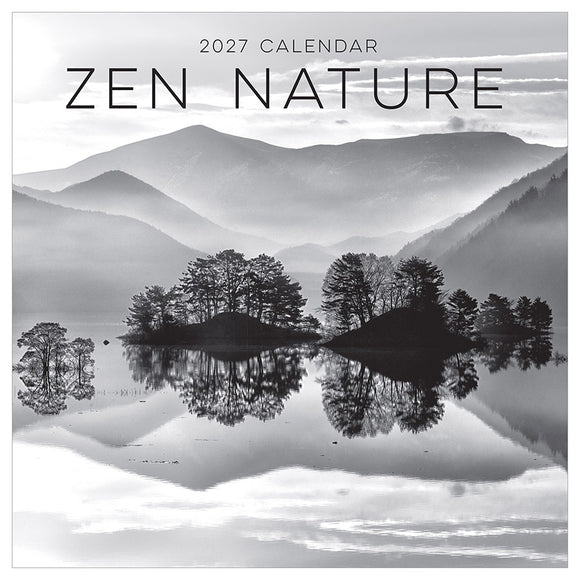 2027 Zen Nature Wall Calendar