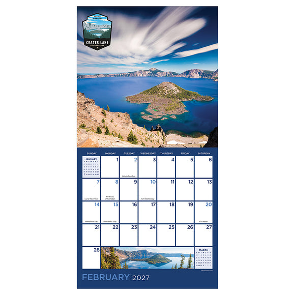 2027 National Parks Mini Calendar