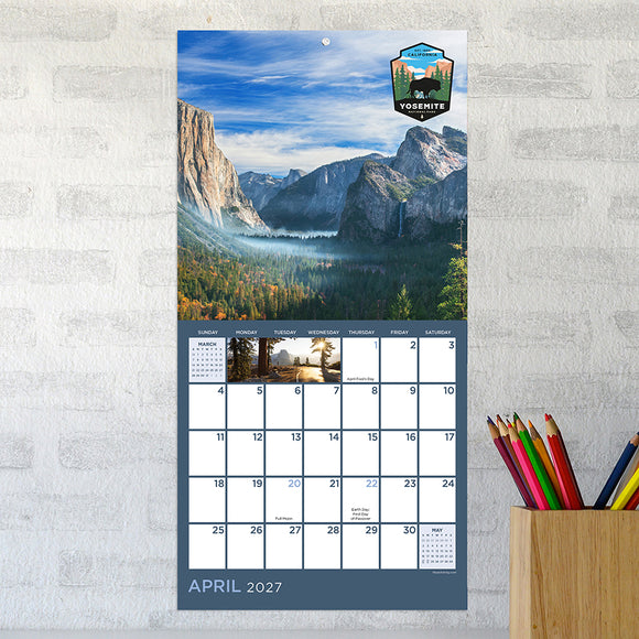 2027 National Parks Mini Calendar