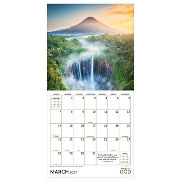 2027 Paths to God Mini Calendar - 0