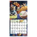 2027 Space Cats Mini Calendar-3